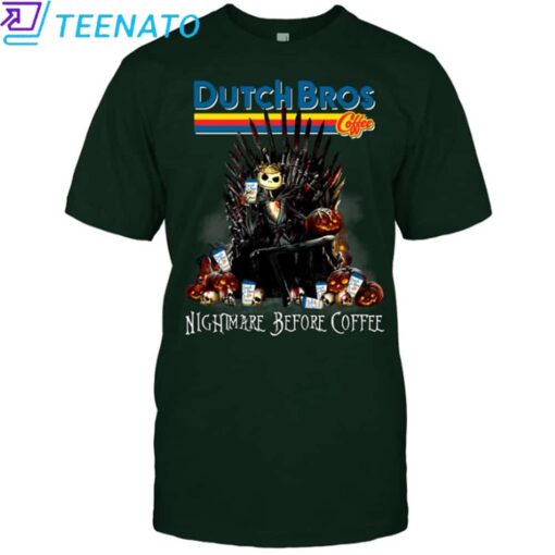 Dutch Bros Nightmare Before Coffee shirt - Image 3