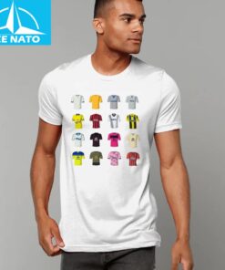 Everton History of Kits Tshirt2