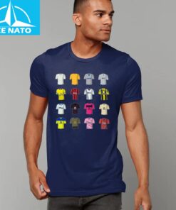 Everton History of Kits Tshirt3
