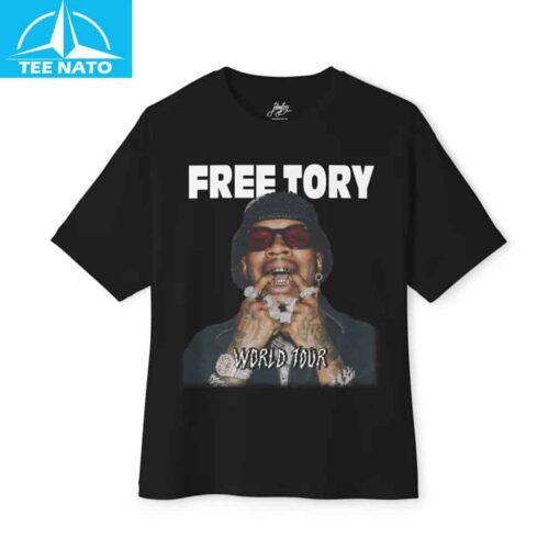 FREE TORY World Tour 2025 Shirt - Image 3