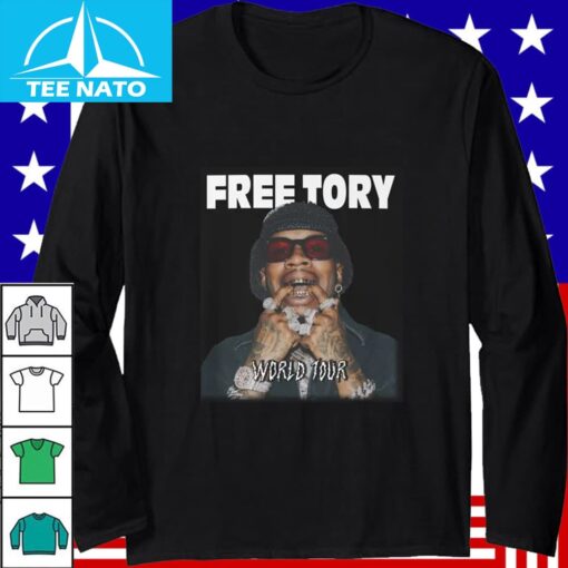 FREE TORY World Tour 2025 Shirt - Image 5