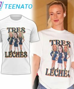 Fever 'Tres Leches' Caitlin Clark, Lexie Hull, Sophie Cunningham T-shirt