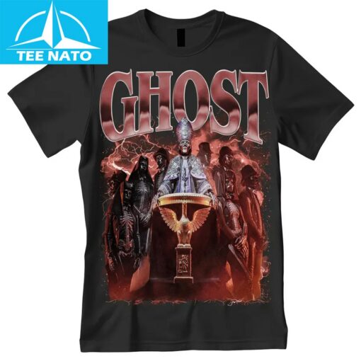 Ghost Band Heavy Metal Tour Shirt - Image 3