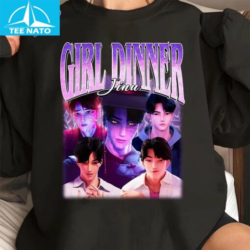 Girl Dinner Jinu Kpop Demon Hunter Villain Shirt - Image 5