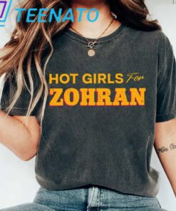 Hot Girls Vote For Zohran Shirt