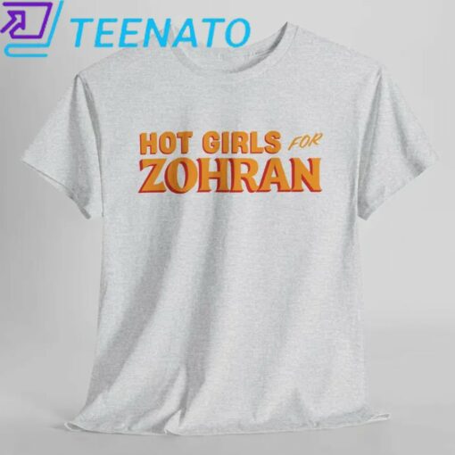 Hot Girls for Zohran Shirt - Image 4