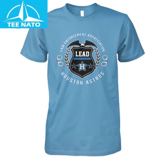 Houston Astros Law Enforcement Appreciation Shirt - Image 4