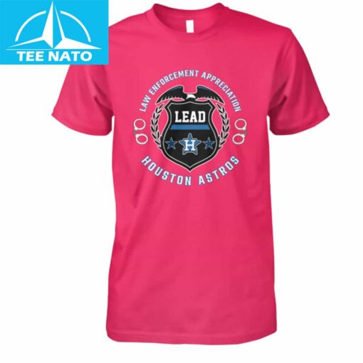 Houston Astros Law Enforcement Appreciation Shirt - Image 3