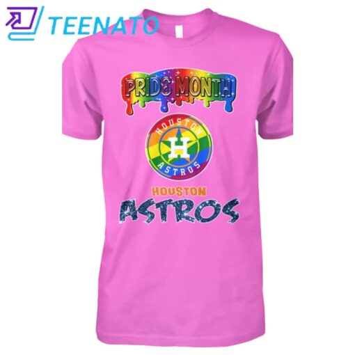 Houston Astros Pride Month T-Shirt - Image 2