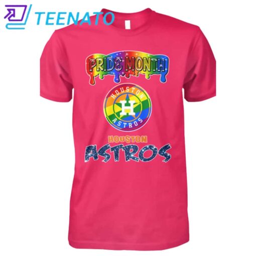 Houston Astros Pride Month T-Shirt - Image 4