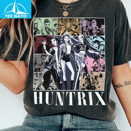 Huntrix Girl Kpop Demo Movie Vintage Shirt - Image 4