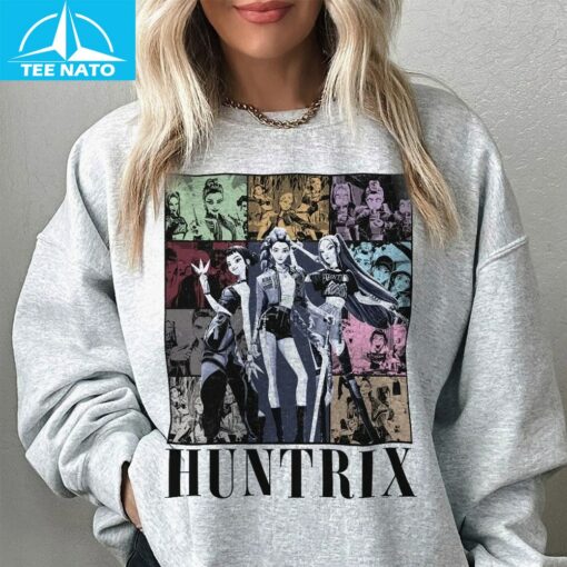 Huntrix Girl Kpop Demo Movie Vintage Shirt - Image 5