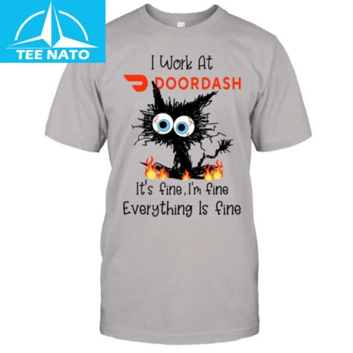 I Work At DoorDash Shirt - Image 3