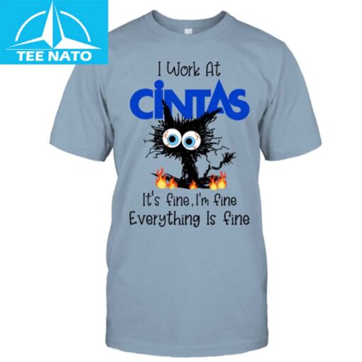 I Work At Duke Cintas Shirt - Image 4