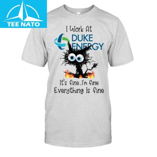 I Work At Duke Energy Shirt - Image 2