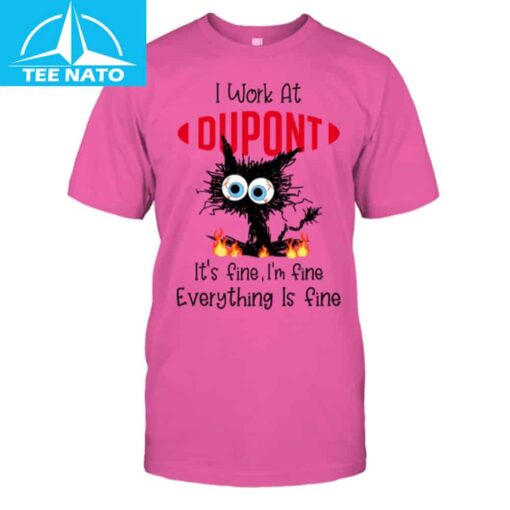 I Work At Dupont Shirt - Image 4