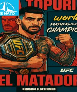 Ilia Topuria El Matador UFC Featherweight Champion Shirt3
