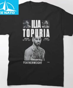 Ilia Topuria Featherweight Fighter Shirt2