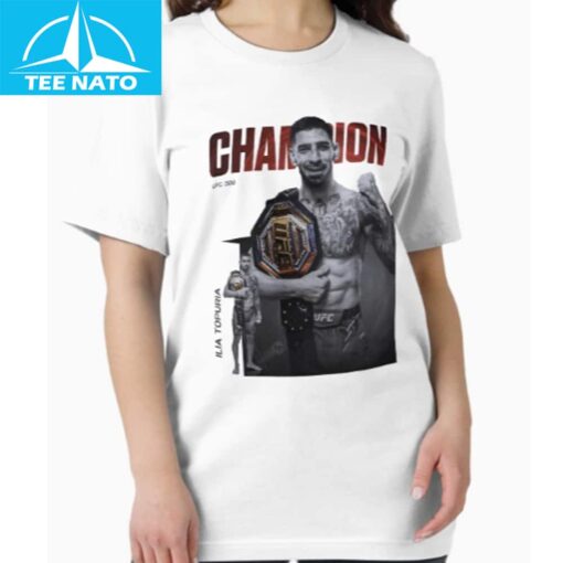 Ilia Topuria UFC Champion Shirt - Image 2