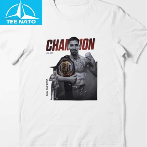 Ilia Topuria UFC Champion Shirt - Image 3