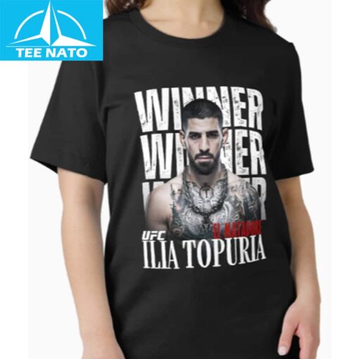 Ilia Topuria Winner Shirt - Image 2
