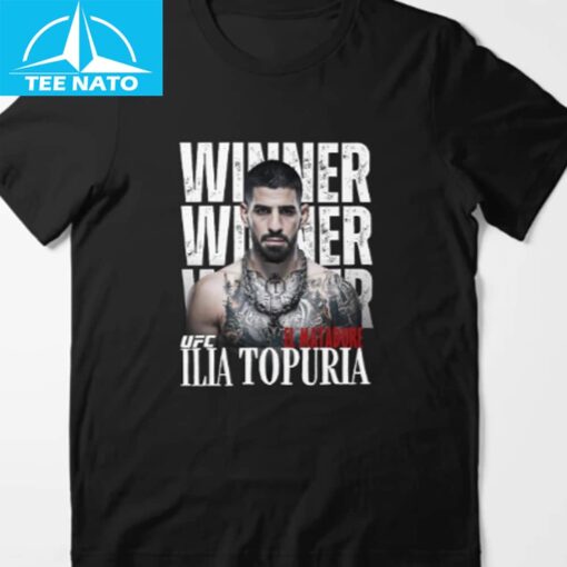 Ilia Topuria Winner Shirt - Image 3