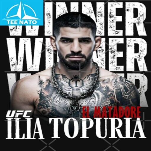 Ilia Topuria Winner Shirt - Image 4