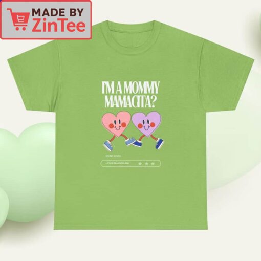 I'm a mommy love island tshirt - Image 2
