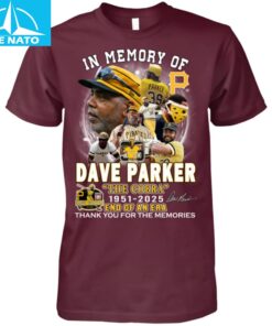 In Memory of Dave The Cobra Parker 1951 2025 Shirt3
