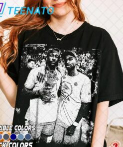 Jalen Williams And Shai Gilgeous Alexander Celebration Shirt1