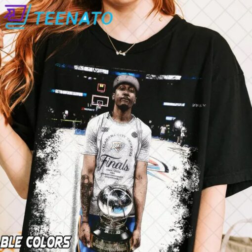 Jalen Williams Celebration With The Champions Shirt - Image 2