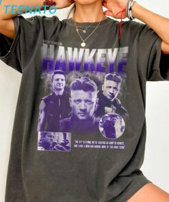 Jeremy Renner Hawkeye Tribute Shirt2