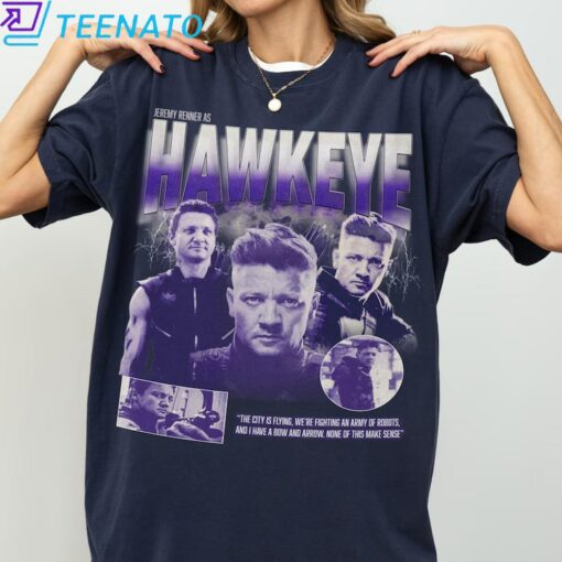 Jeremy Renner Hawkeye Tribute Shirt - Image 5