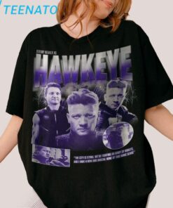 Jeremy Renner Hawkeye Tribute Shirt