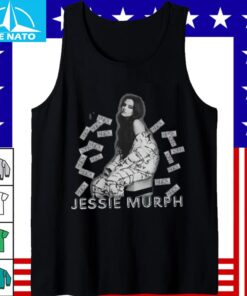 Jessie Murph Blue Strips Shirt4