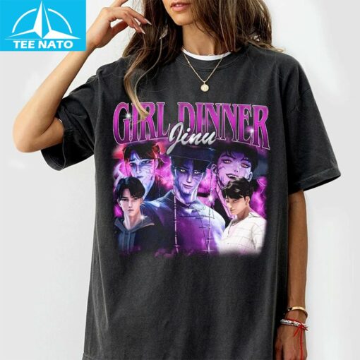 Jinu Kpop Girl Dinner Movie Shirt - Image 3