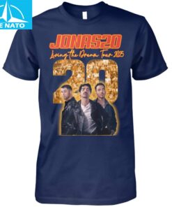 Jonas Brothers Living the Dream Tour 2025 Shirt4