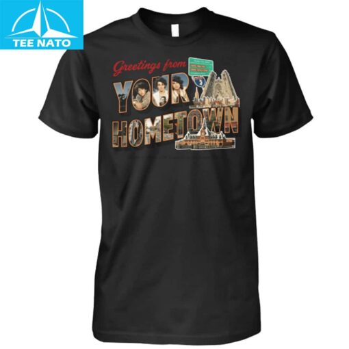 Jonas Brothers Your Hometown Postcard Shirt