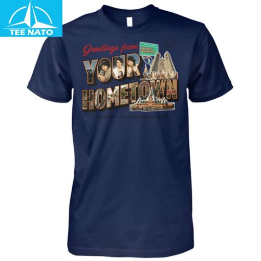 Jonas Brothers Your Hometown Postcard Shirt - Image 5