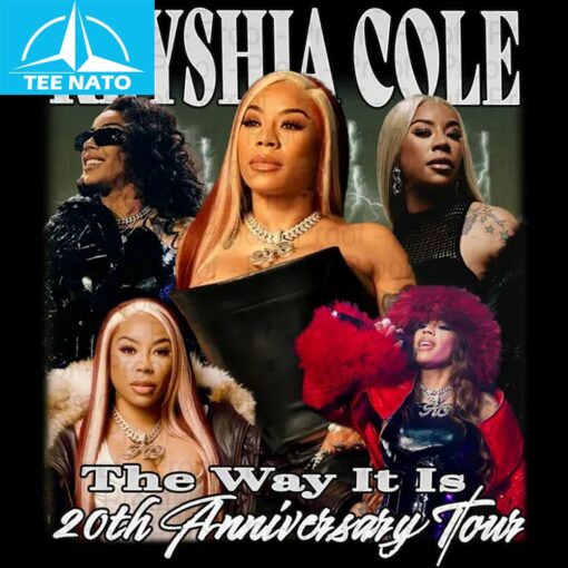 Keyshia Cole The Way It Is 20th Anniversary Tour Shirt - Image 2