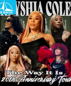 Keyshia Cole The Way It Is 20th Anniversary Tour Shirt