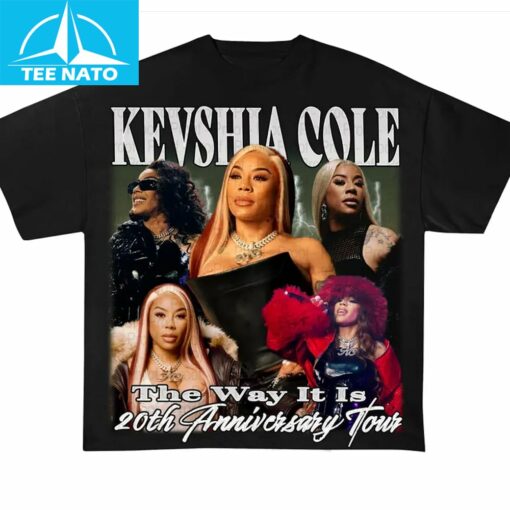 Keyshia Cole The Way It Is 20th Anniversary Tour Shirt - Image 3