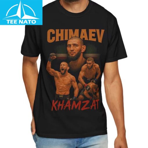 Khamzat Chimaev UFC Fighter Shirt - Image 4