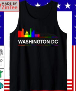 LGBTQ Washington DC Skyline shirt4