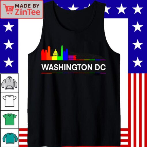 LGBTQ Washington DC Skyline shirt - Image 5