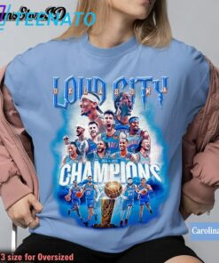 Loud Oklahoma City 2025 Basketball Champions T-Shirt