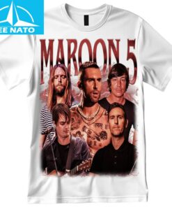 Maroon 5 Vintage Band Shirt1