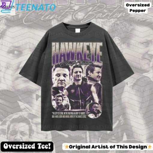 Marvel Hawkeye Marvel Avengers Shirt - Image 3