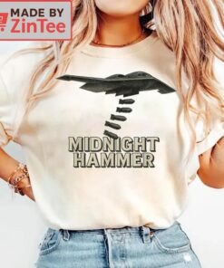 Midnight Hammer B2 Bomber with Bombs Shirt3