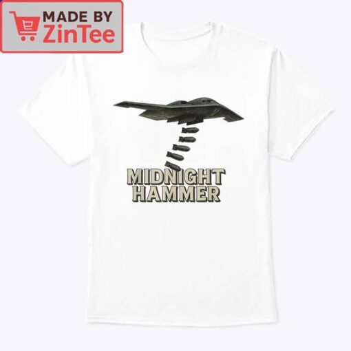 Midnight Hammer B2 Bomber with Bombs Shirt - Image 3
